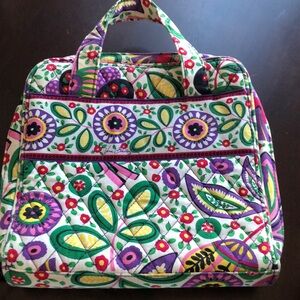 Vera Bradley Floral Quilted organizer/travel bag